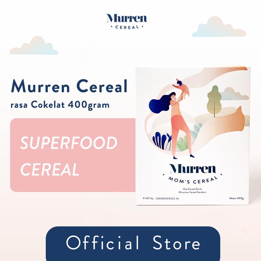 

Murren Cereal 400 gram rasa cokelat Superfood Ibu | Asi Booster 65
