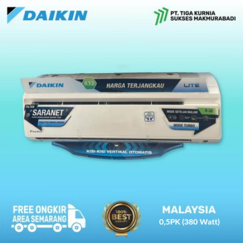 AC DAIKIN Standard Malaysia 0.5 PK (STV15CXV )