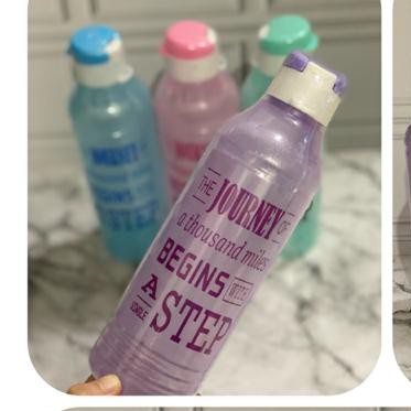 Beliajadulu88 Botol minum fliptop gambar ukuran 750ml T061