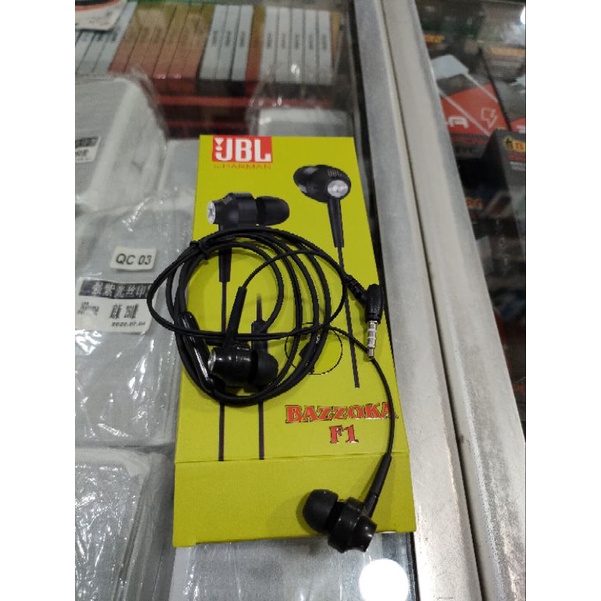 Hf Handfree Handset JBL Bazzuka F1 Stereo Earphone