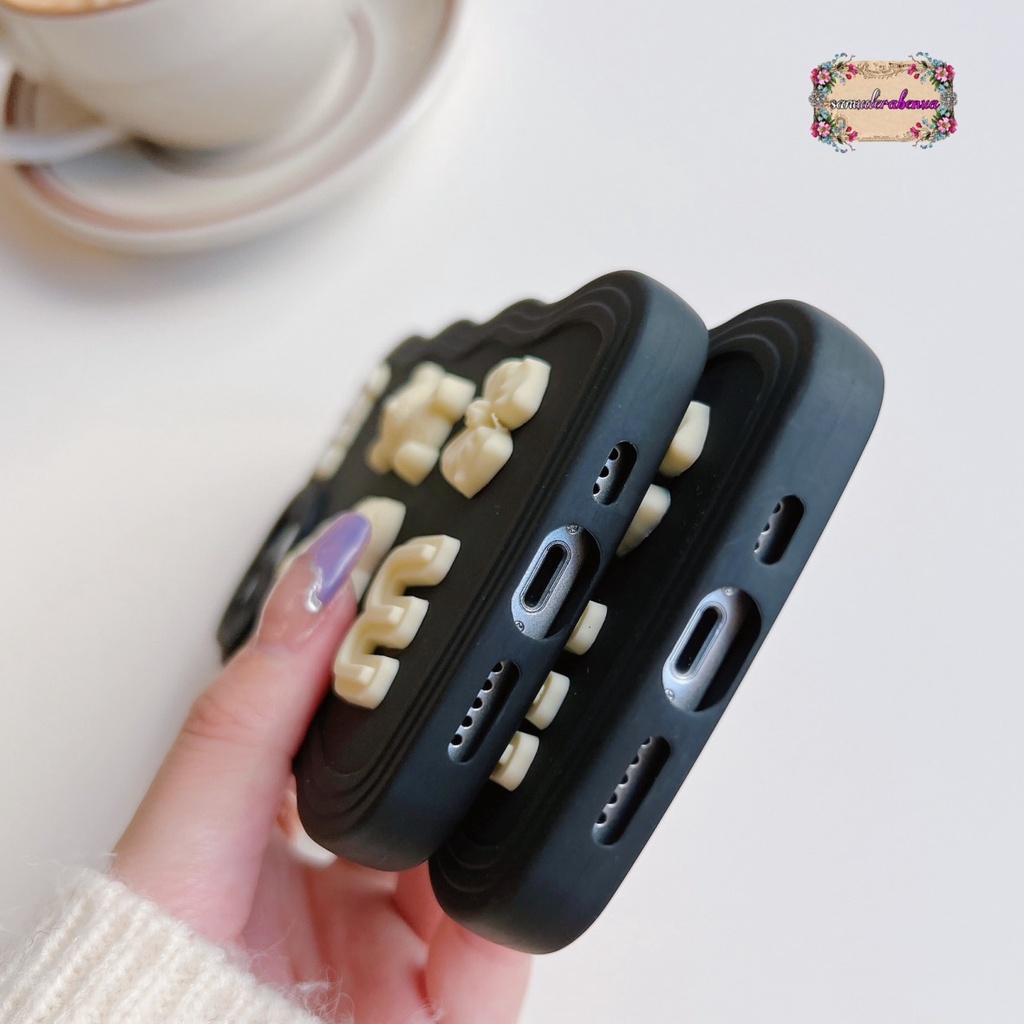 Y026 SOFTCASE 3D KARAKTER RABBIT MODEL GELOMBANG WAVE FOR IPHONE7 8 7+ 8+ X XS MAX 11 12 13 14 PRO MAX SB4648