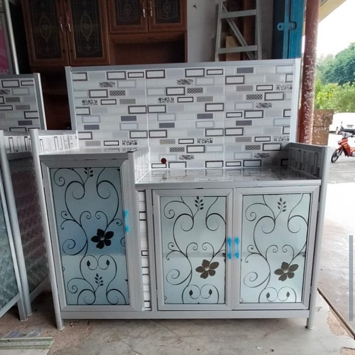 Rak Piring 3 Pintu Rak Tempat Kompor 3 Pintu BATAM