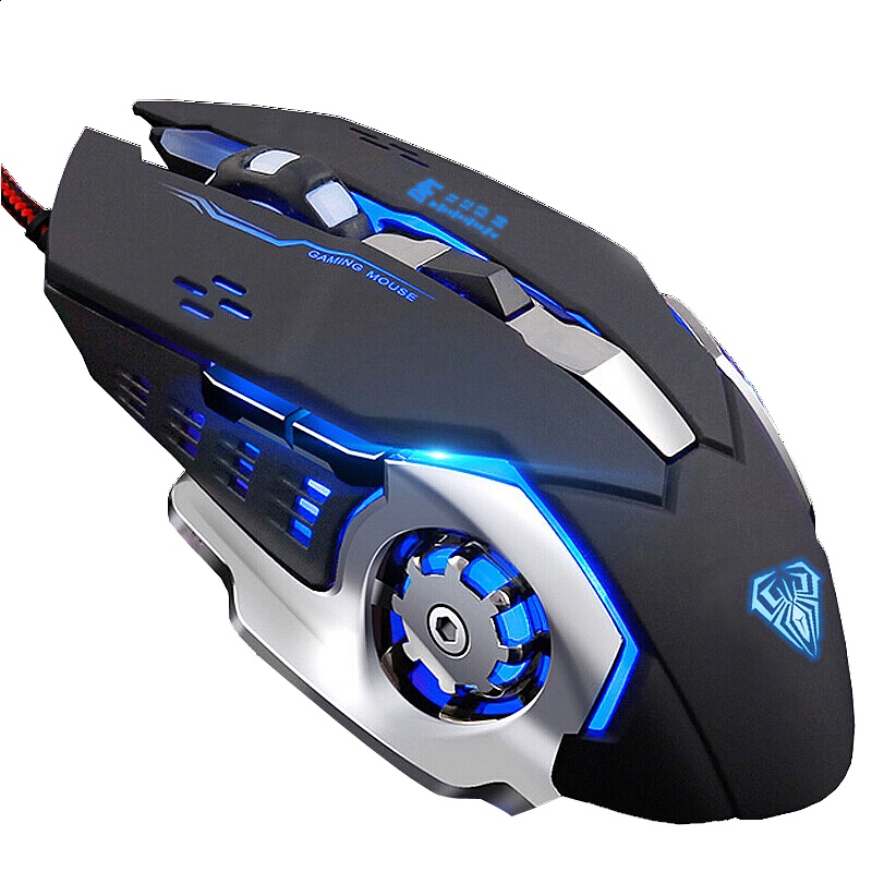 Mouse Gaming AULA S20 Optical Wired 2400DPI RGB Driver - AULA S 20