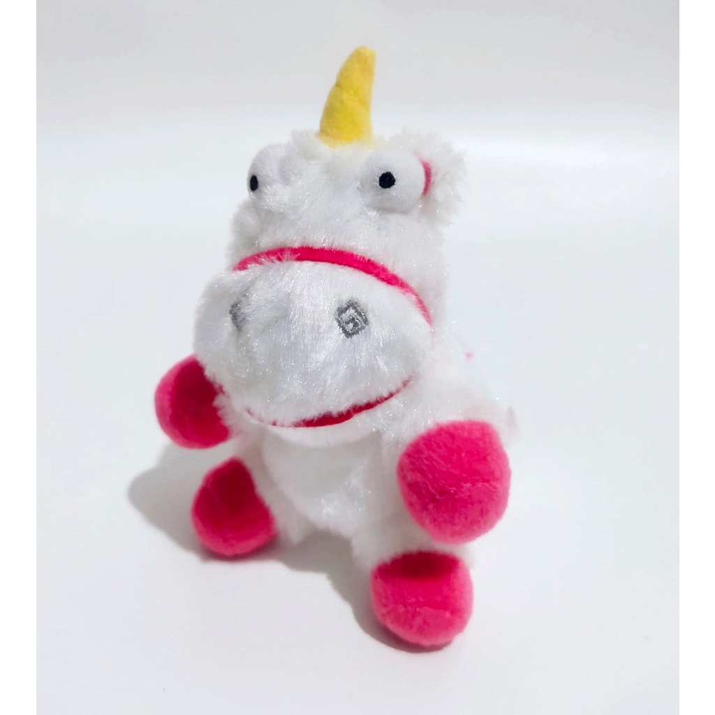 Boneka Fluffy Unicorn Agnes Original Despicable Me 3 Illumination Mini