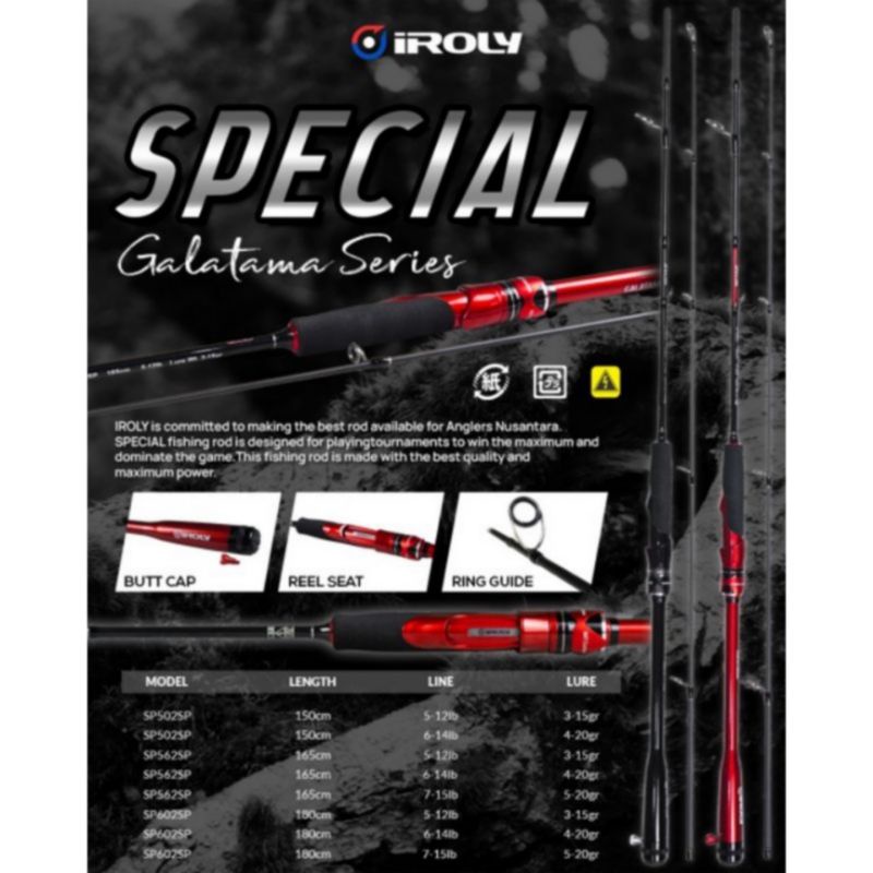 JORAN IROLY SPECIAL 165CM 5-12LBS