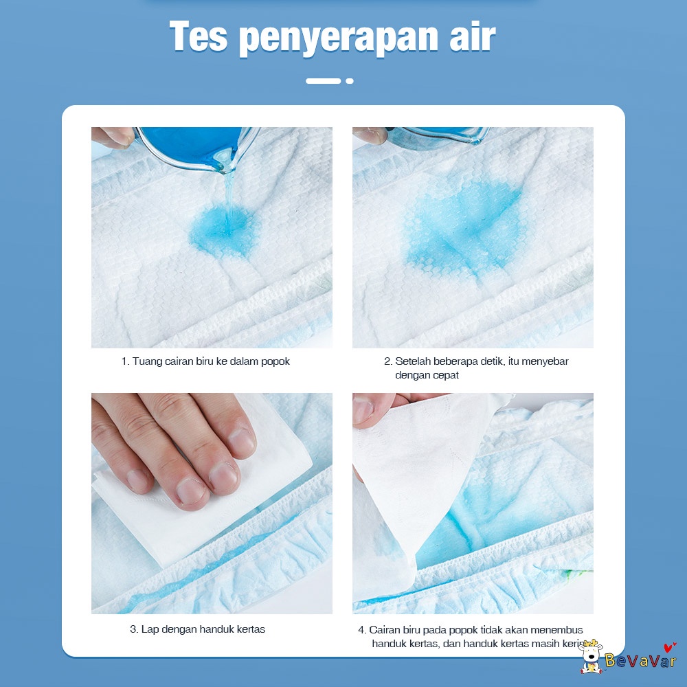 BEVAVAR Popok Renang Bayi Tahan Air Baby Swim Diaper Celana Renang Bayi