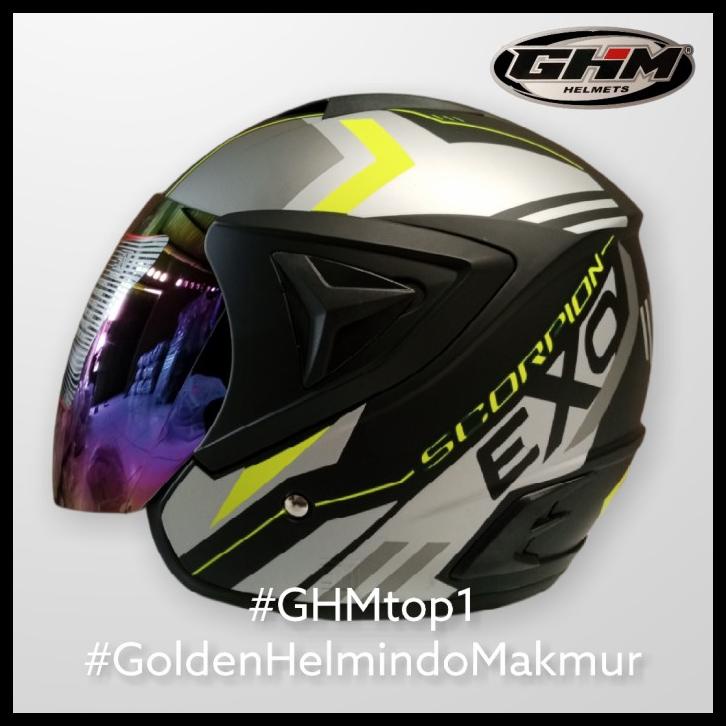 Helm Vista Ghm Dewasa Motif Exo Kaca Pelangi Sni Murah