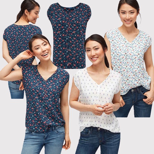 TOM TAILOR Blouse Splitarm