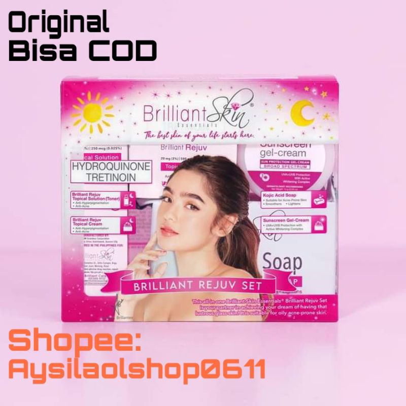 Brilliant skincare Original  Rejuvenating Original philipine Ready Brilliant skincare