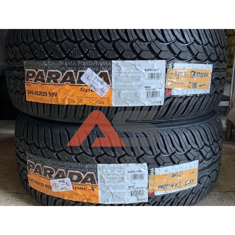 Ban Yokohama Parada Spec X PA02 245 / 45 R 20 R20