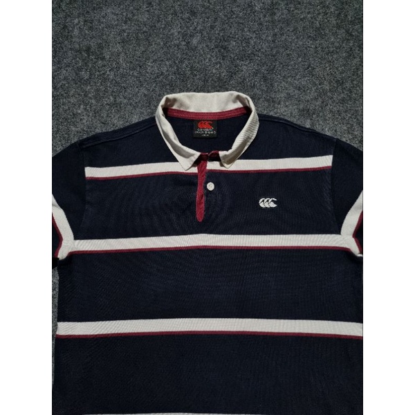 kaos polo lengan panjang rugby canterbury