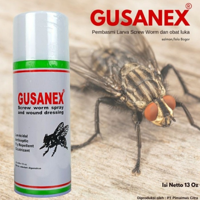Disin Gusanex Gusanek Obat Semprot Spray Luka Luar Anti Parasit Dan Lalat