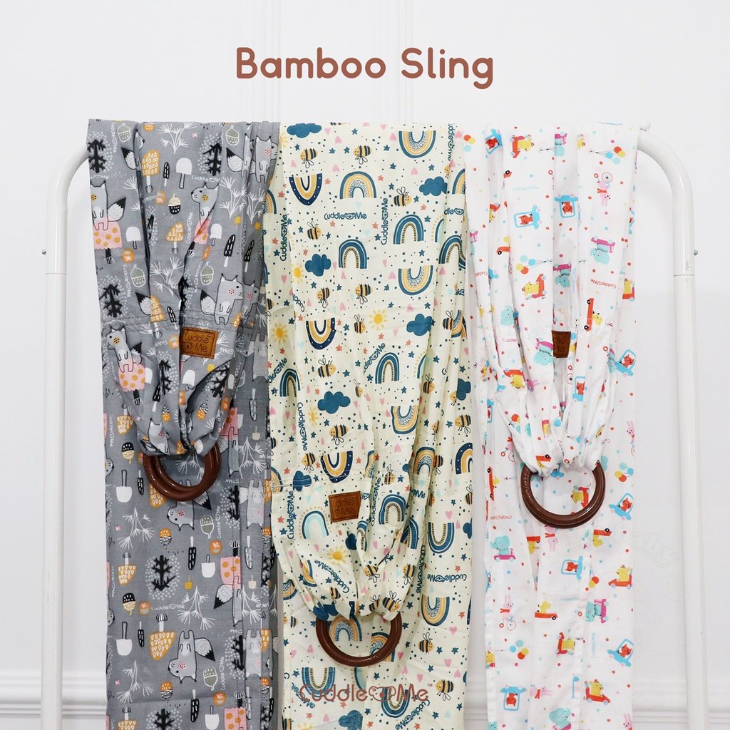 Cuddle Me Gendongan Ring Sling Bamboo Bayi Original CuddleMe