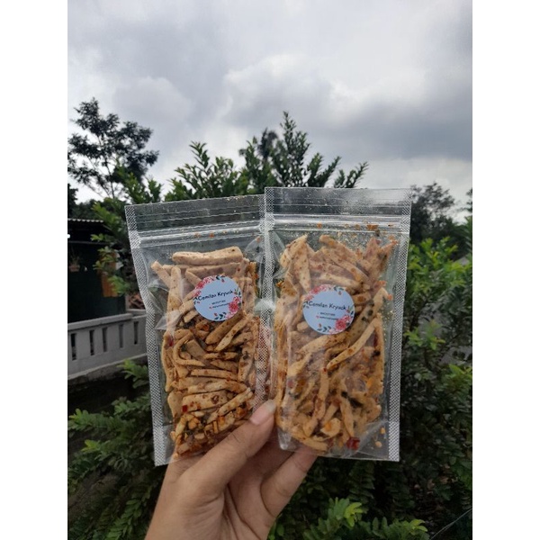 

Basreng Daun Jeruk, Murah cemilan enak