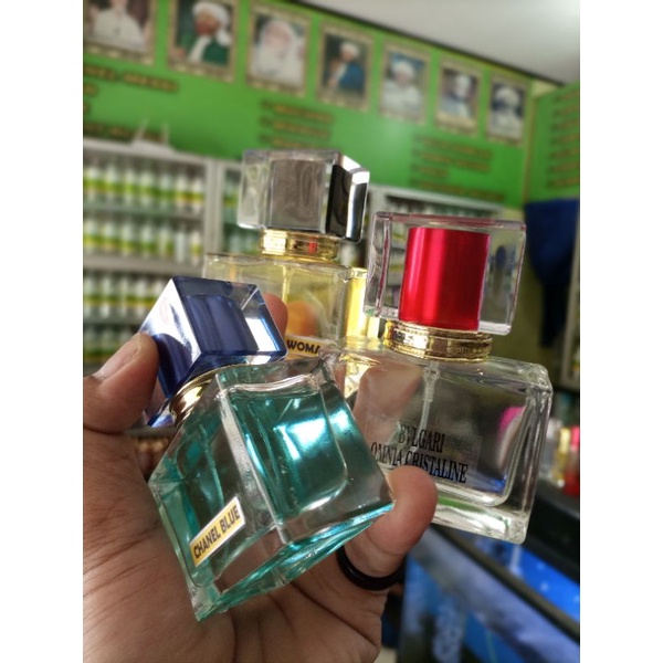 parfum refill botol cantik inspired cowo cewe bebas request 30/35ml