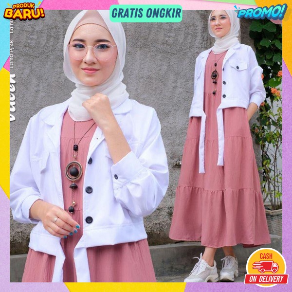 Gami Ibuk Pesta Elegan Gsmis Muslim Buat Lebaran Ori Modern Games Kekinian Bsju Ibu2 Kondangan Origi