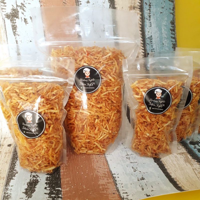 

Kentang Mustofa MakPit Plan/tawar Stick Kentang Renyah Kriukk Kriuk 100gr