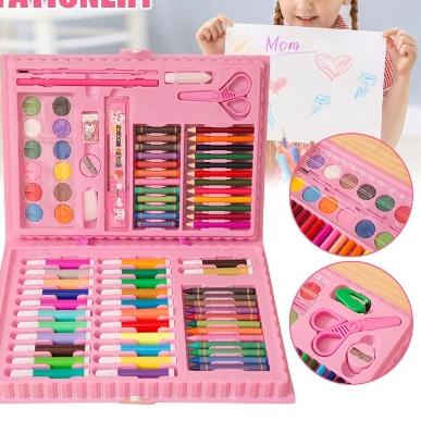 

Miliki !! Crayon Art Set Isi 86 Pcs Pensil Warna Set Anak Full Set Alat Lukis