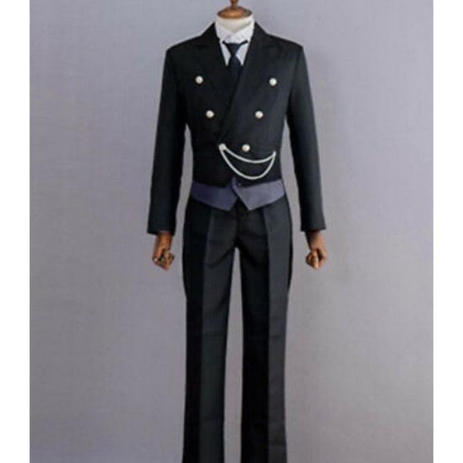 Black Butler Kuroshitsuji Sebastian Michaelis Uniforme Costume Cosplay