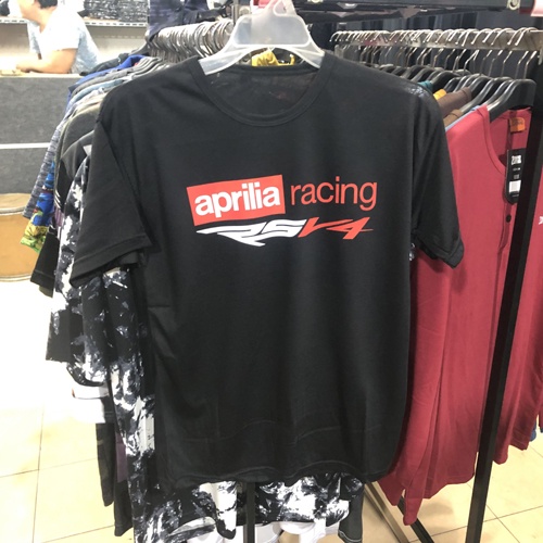 Kaos Aprilia Racing RSV4 Tshirt 100% Cotton