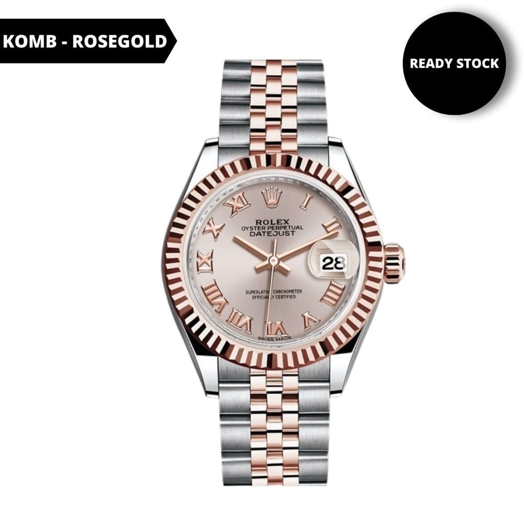 [DGS] MENARA Jam Tangan Couple Rolex Rantai Stainless