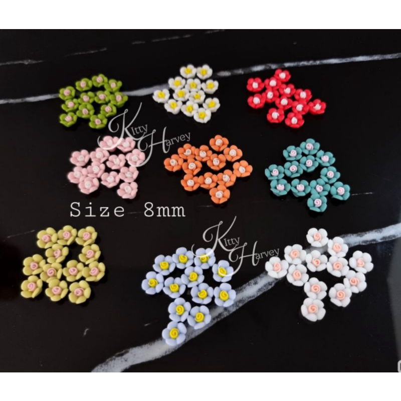 Resin Bunga Bloomery 8mm