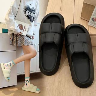 GO! BRI* SD1043 Sandal Jelly Korean Import Sendal Polos Karet Slip On Empuk Anti Slip Wanita Pria Gaya Murah