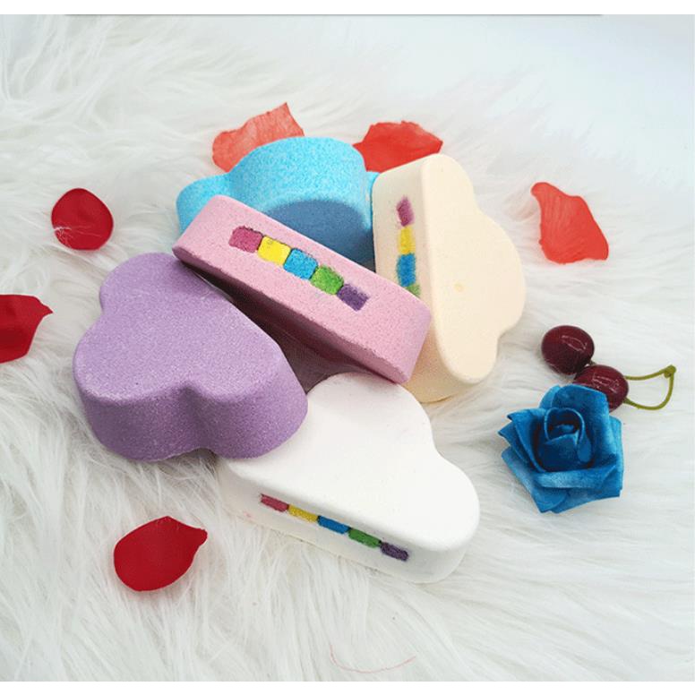 Bath Bomb awan / bath bomb cloud rainbow jumbo Busa wangi melimpah dlight beauty