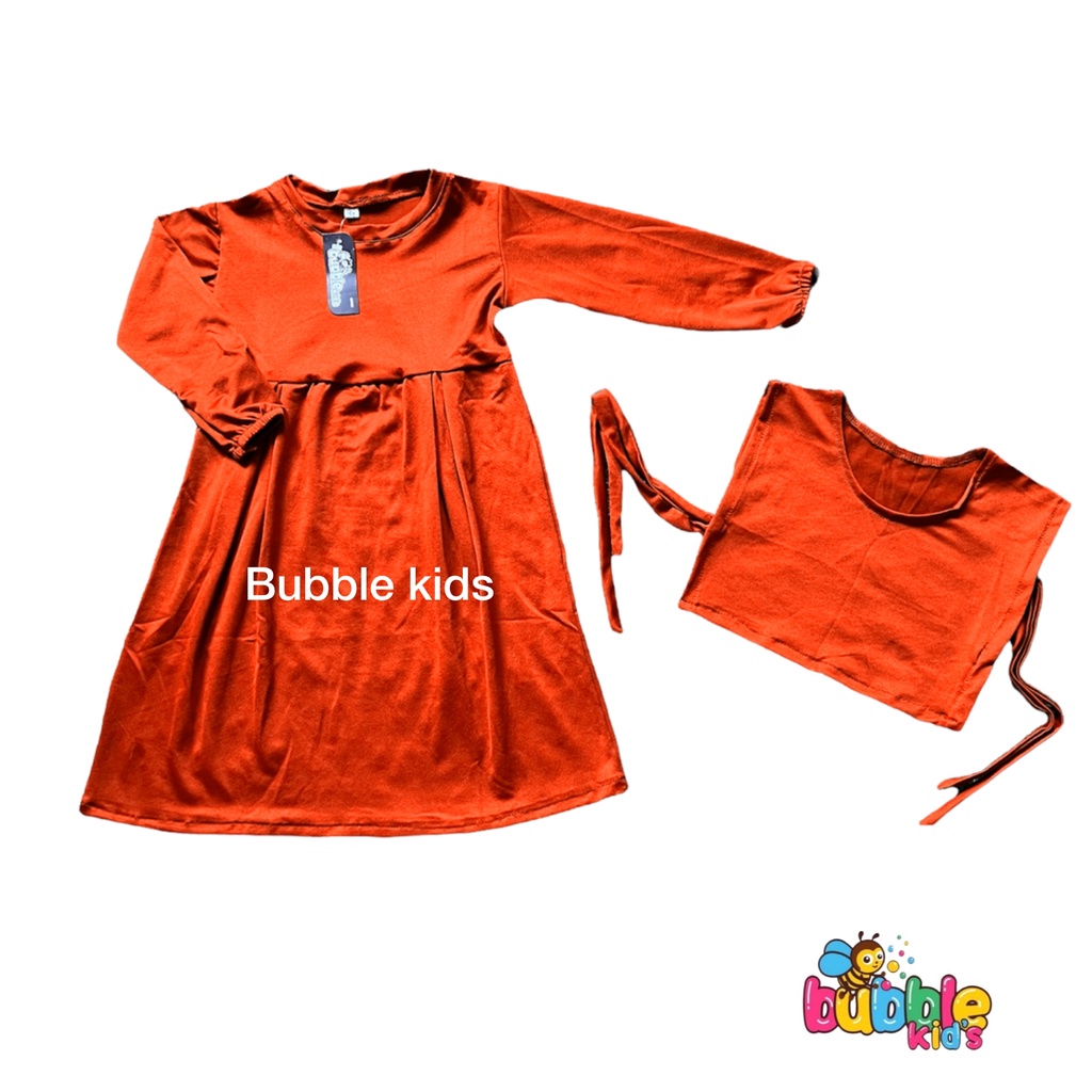 Gamis Bayi Vest Maudy Perempuan 0-4 Tahun Fashion Muslim mix1