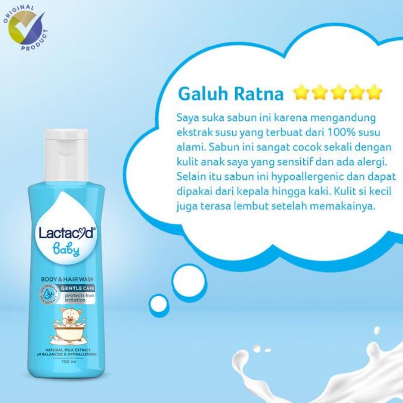 LACTACYD BABY BODY &amp; HAIR WASH