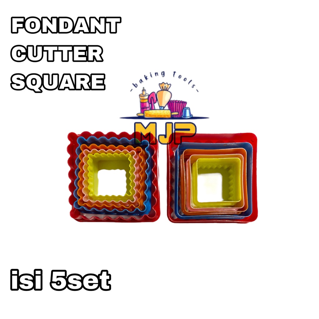 

cutter kue / cutter fondant / cutter puding / cetakan fondant kotak