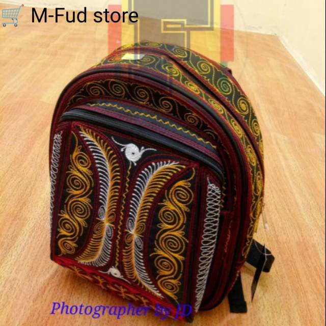 TAS RANSEL MINI BORDIR PINTU ACEH