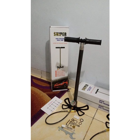 POMPA PCP 4 STAGE SNIPER DENGAN SELANG PNP ( NO DRAT)