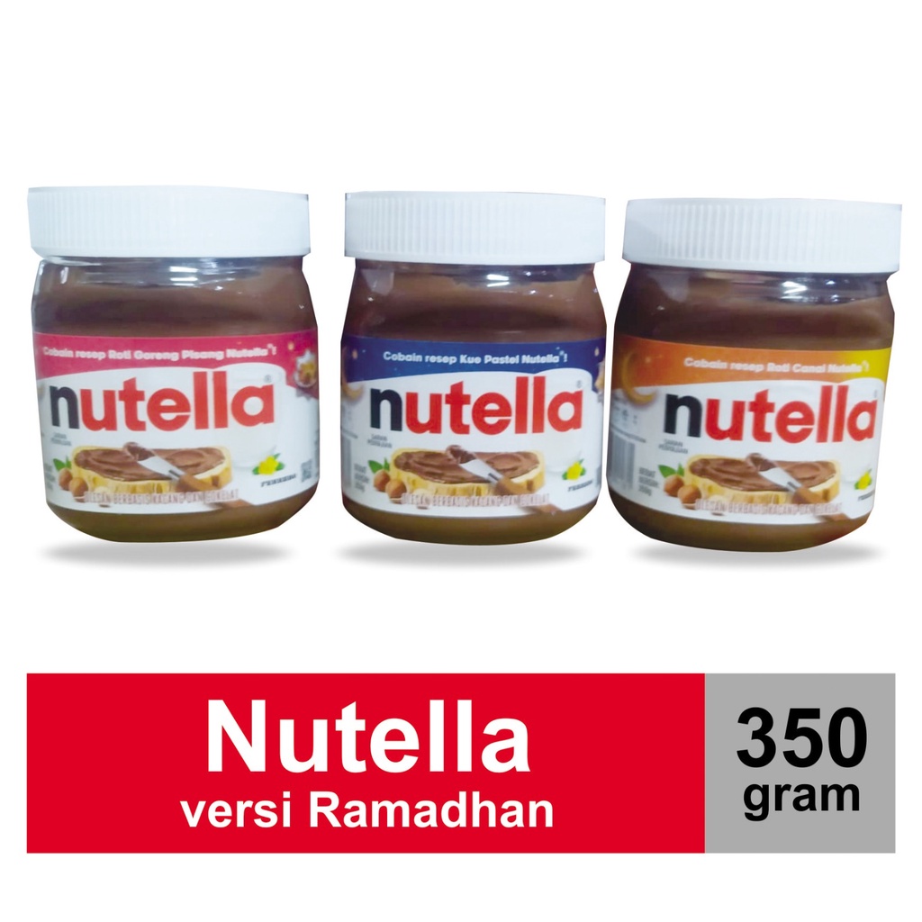 Nutella 350gr Exp Terbaru Juni 2024 PROMO HALAL!!!