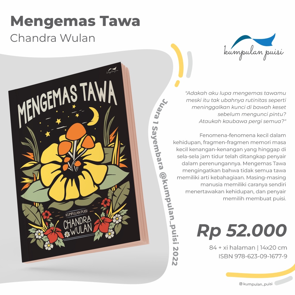 Buku Mengemas Tawa karya Chandra Wulan