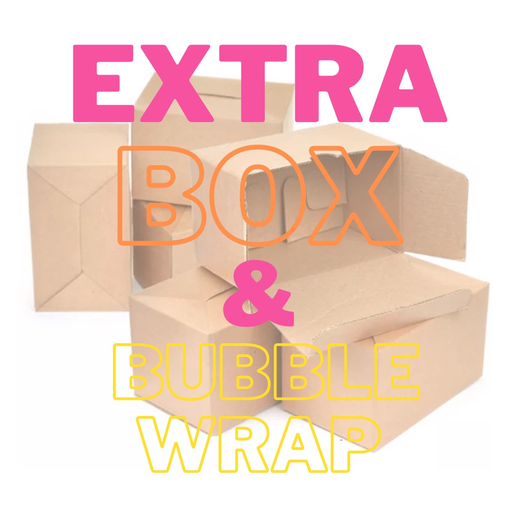 

Extra Dus/ Box & Bubble Wrap (additional) | its.lou.bag