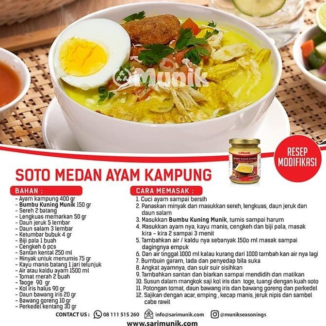 

Bumbu Munik Bumbu Dasar Kuning - 1000gr