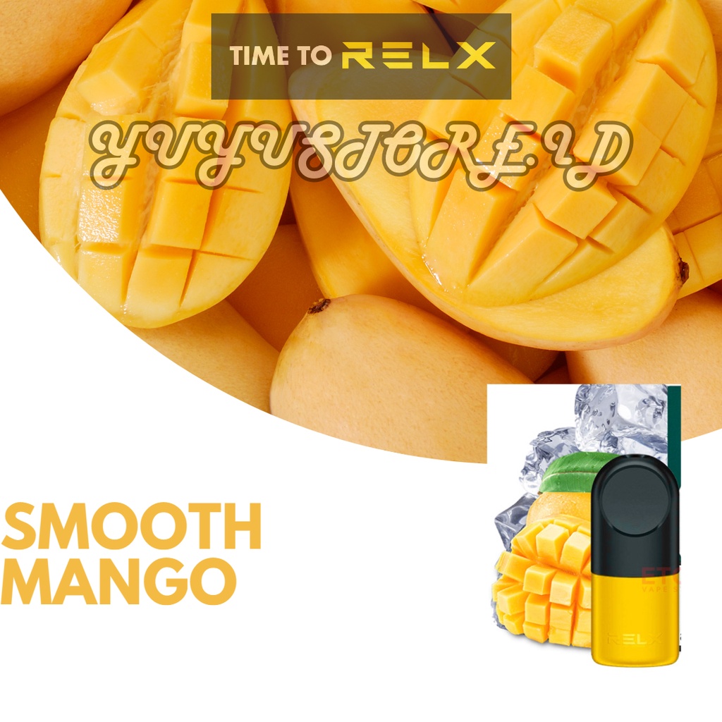 Relx Infinity Pod Smooth Mango untuk Infinity Essential