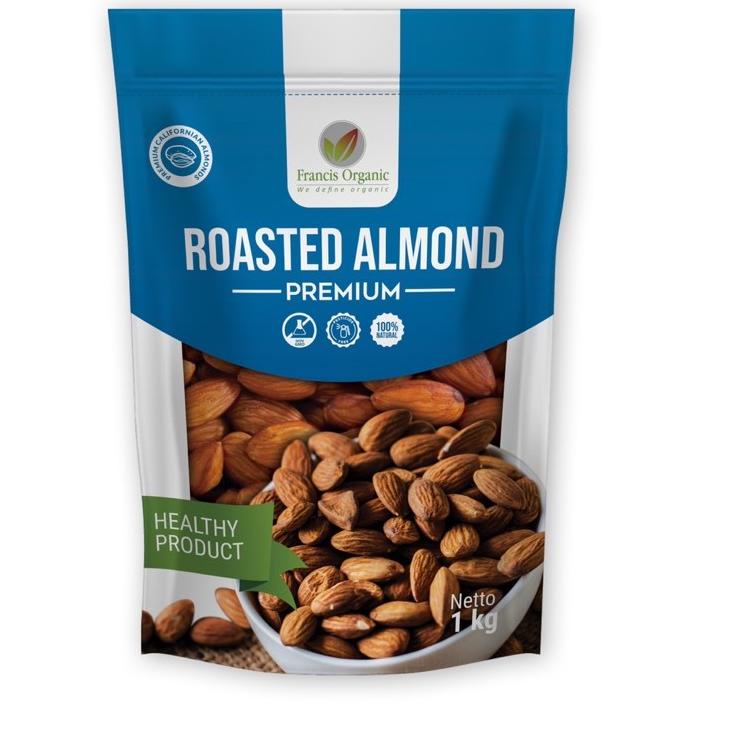

IdN3z3Y Kacang Almond Panggang Kupas 1kg / Roasted Almond 1kg