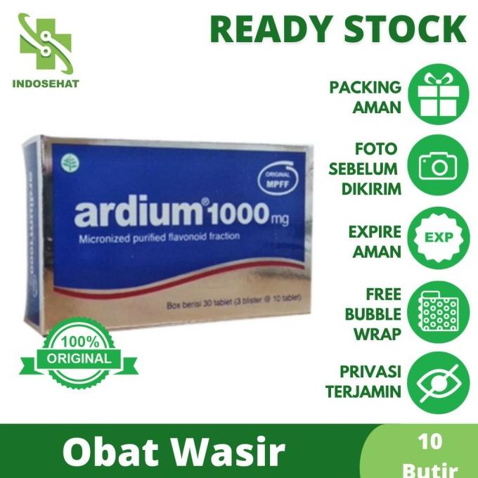 Ardium 1000 mg per strip 10 butir