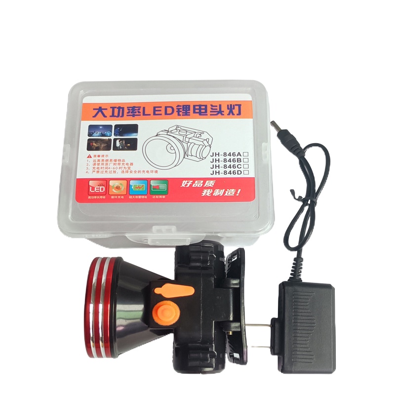 Senter Kepala 60 WATT LED Headlamp Super Terang Outdoor Anti Air Waterproof Zoom