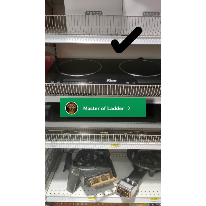 $$$$] Kris Kompor Listrik Keramik Induksi - Hitam / Kompor Tanam induksi