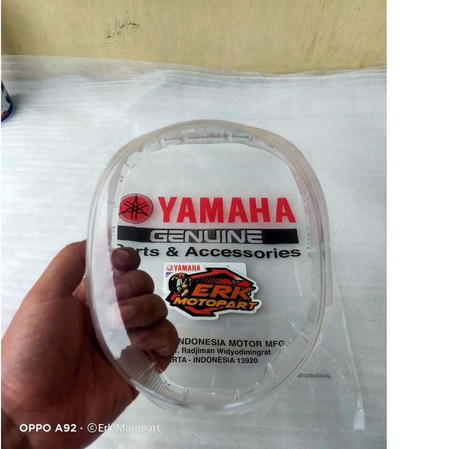 Mika Kaca Lampu Depan Yamaha Fazzio 2022 Original Stanley