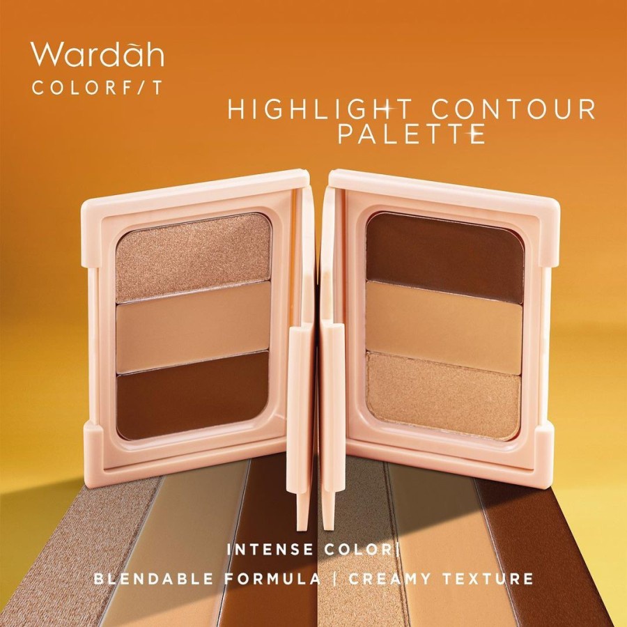 Wardah Colorfit Highlight Contour Palette