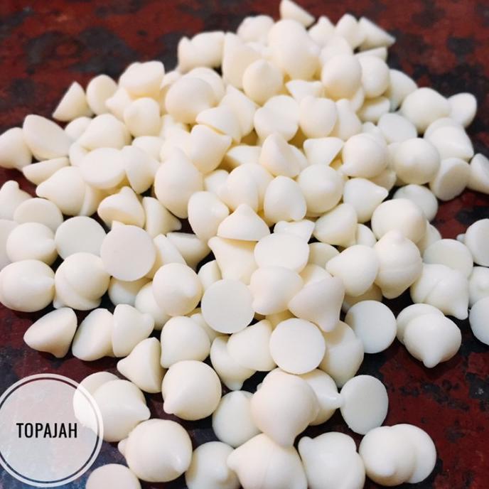 

Tulip cokelat putih tabur/white choco chips 250gr REPACK