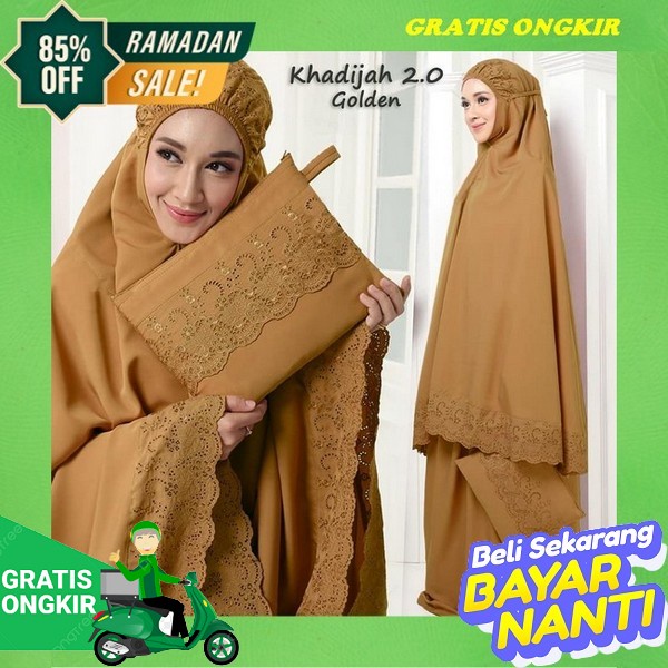 Mukena Dewasa Terbaru 2023 Mukena Wanita Mewah Aesthetic Mukena Travelling Kekinian Viral Rukuh Prem