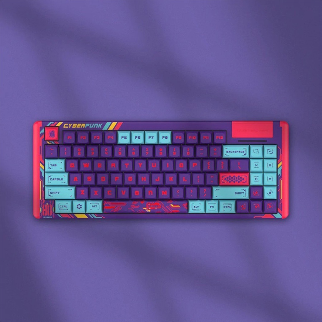 Dustsilver Cyberpunk Pro RGB TKL Hotswap Wireless Gaming Keyboard