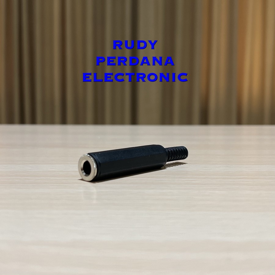 SOCKET SOKET AKAI 6.5MM 6.5 MM FEMALE MONO COVER JACK PVC PLASTIK