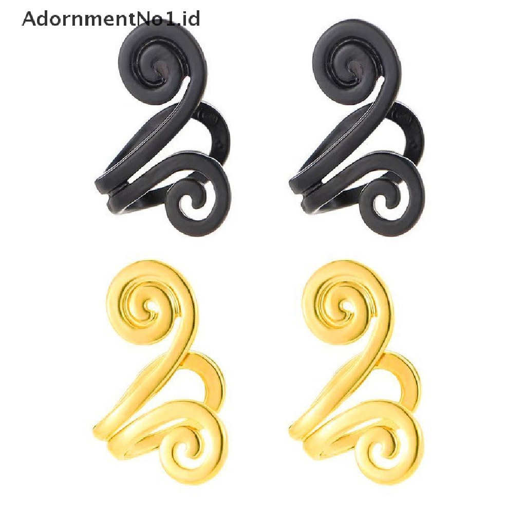 [AdornmentNo1] 1pasang Anting Mode Sederhana Yang Dipersonalisasi Monkey King Klip Telinga Akupresur Pelangsing Anting Non Acupressure Pelangsing Anting [ID]