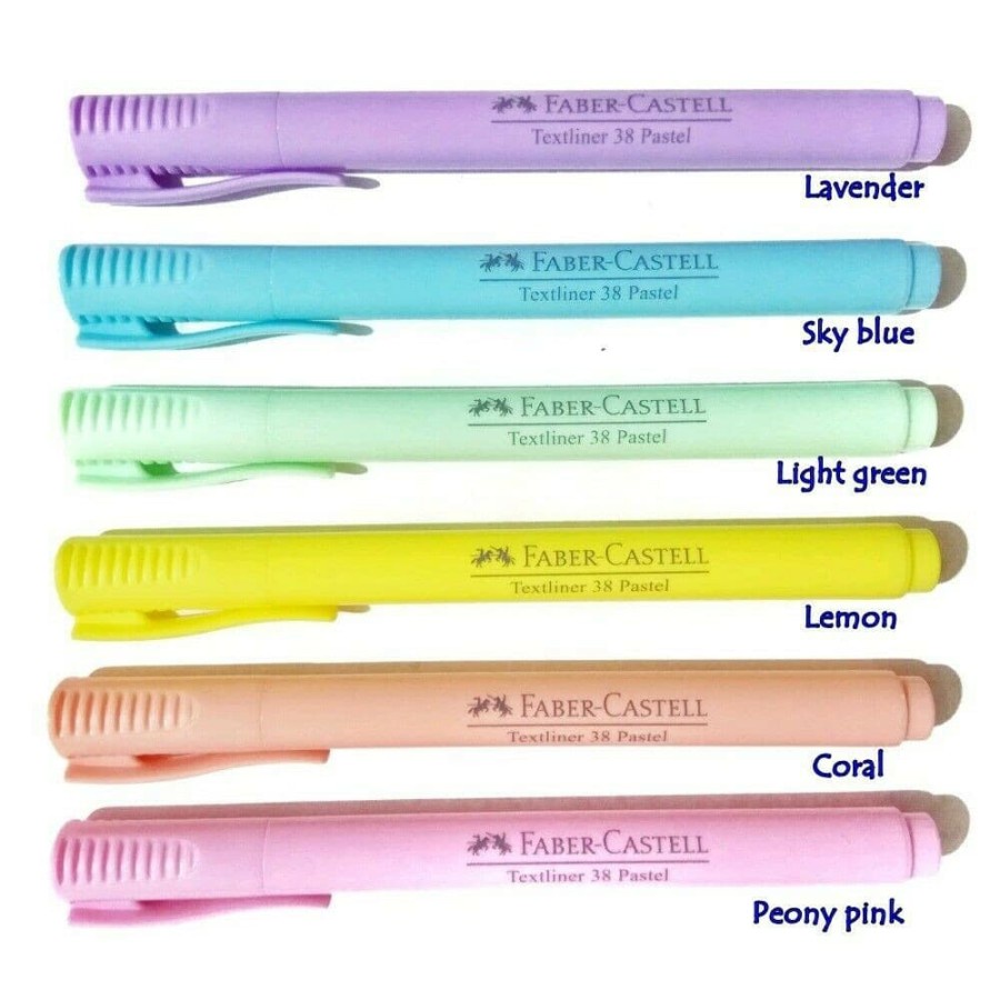 

Textliner 38 Pastel Faber Castell / Textliner Pastel 38 Faber Castell